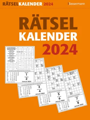 Produktbild von Krüger, E: Rätselkalender 2024 Abreißkalender