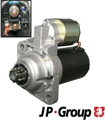 Produktbild von JP GROUP 1190301200 Starter Anlasser 1,1kW für VW Golf IV Schrägheck (1J1) 12V