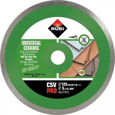 Produktbild von Rubi Diamond Blade Csv 125 Pro Cont Dry