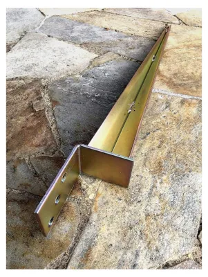 Produktbild von Einschlaghülse für Pfostenträger 0-120mm x 750mm aus verzinktem Stahl