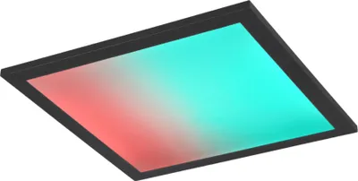 Obrázok produktu pre Reality Beta LED stropné svetlo 13W stmievateľné čierne matné CCT nastaviteľná farba svetla nočné svetlo