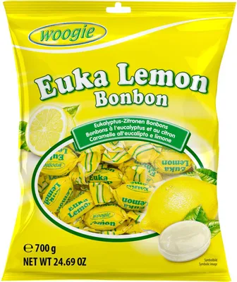 Produktbild von Woogie Bonbons Euka Lemon 700g