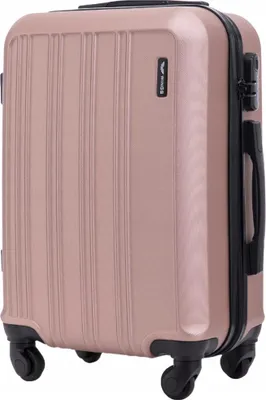Obrázok produktu pre Kabínový vozík WINGS HARRIER rose gold ABS+ tvrdá škrupina so 4 kolieskami