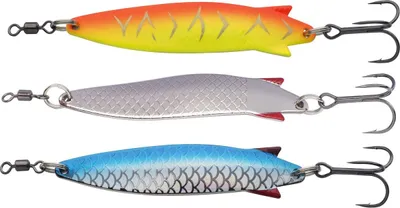 Produktbild von Abu Garcia Toby 3-Pack LF - 3 Blinker im Set, Gewicht / Länge / Hakengröße:7.5cm / 20g / Gr. 4