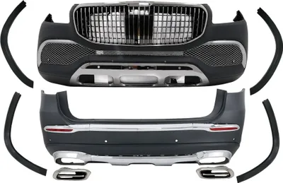 Produktbild von Bodykit für Mercedes GLS SUV X167 19-23 Stoßstangen Radkästen M-Design.