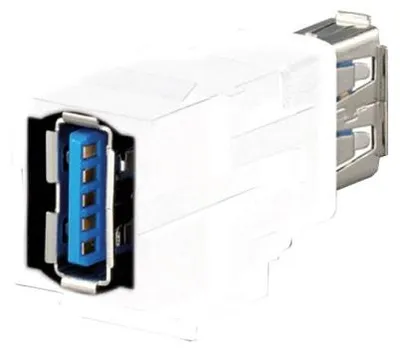 Produktbild von Rutenbeck USB-Keystone KMK-USB 3.0 rw USB 3.0 USB A,17010650