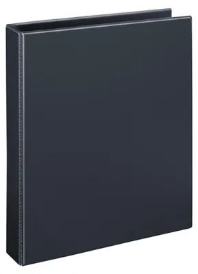 Produktbild von Ringbuch A4 16mm 2 Ringe schwarz Packung mit 15 Stück