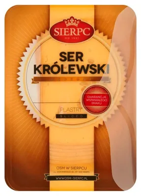 Zdjęcie produktu dla Ser królewski wędzony plastry 135g