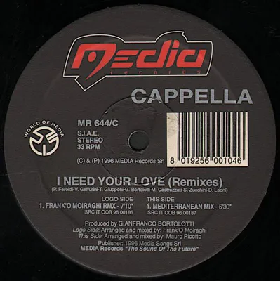 Zdjęcie produktu dla I Need Your Love (Remixes)