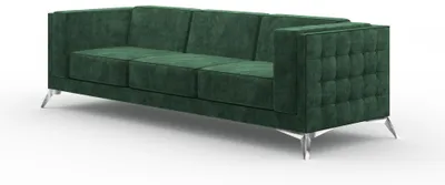 Zdjęcie produktu dla Kanapa 3-osobowa 3-osobowa kanapa tapicerowana tkaniną Zestaw kanap Chesterfield