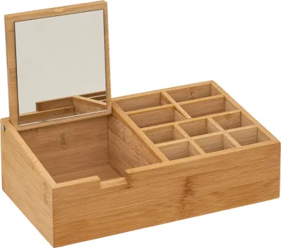 Obrázek produktu pro 5 -five jednoduše inteligentní kosmetická organizátor z bambuso hnìdé 8x24x14cm výzdoba koupelny