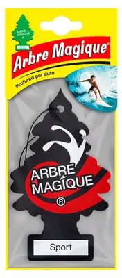 Image de Désodorisant Pour Voiture, Modèle Arbre, Parfum Sport