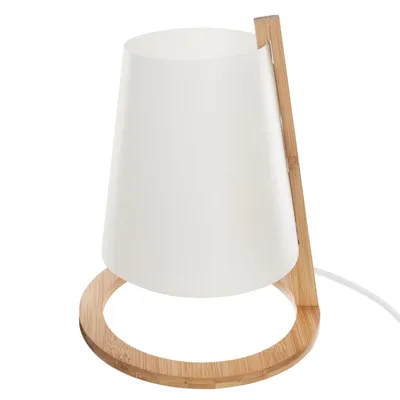 Produktbild von Atmosphera | Nachtlicht - Pita - 26,5 cm - Bambus - Stilvolles Design - Ideal für Wohnzimmer und Schlafzimmer