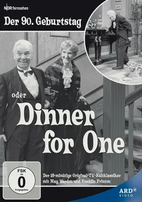 Produktbild von DVD - Dinner for One oder: Der 90. Geburtstag - der Kultfilm zu Silvester
