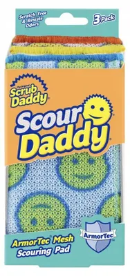 Produktbild von Scrub Daddy Scour Daddy Schwamm 3 Stück Aggressiv