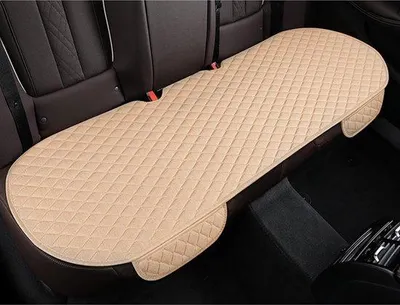 Produktbild von Famanu Unterlage für Kindersitz - Rücksitzbezug, beige
