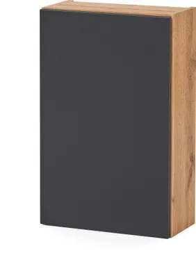 Image de Hängeschrank >Kopenhagen< in Matt Grau - 40x64x20cm (BxHxT)