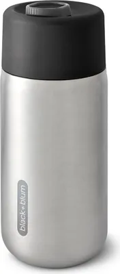 Produktbild von Edelstahl To Go Isolierbecher, schwarz, 340 ml