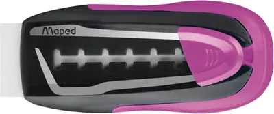 Produktbild von Maped 122010, Schwarz, Grau, Violett, 60 mm, 20 mm, 10 mm, Sichtverpackung, 1 Stück(e)