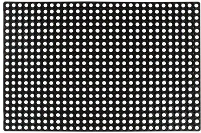 Immagine prodotto di Tappetino antiscivolo in gomma - 80 x 120 cm - spessore 16 mm - nero