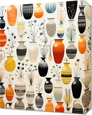 Zdjęcie produktu dla Obraz 40x50cm Symfonia Wazonów