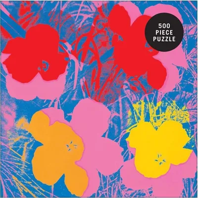 Zdjęcie produktu dla GALISON Quadratisches Puzzle Blumen 500 Teile