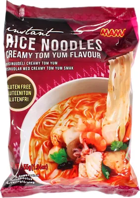 Produktbild von Mama Reisnudeln Tom Yum Creamy Geschmack 55g