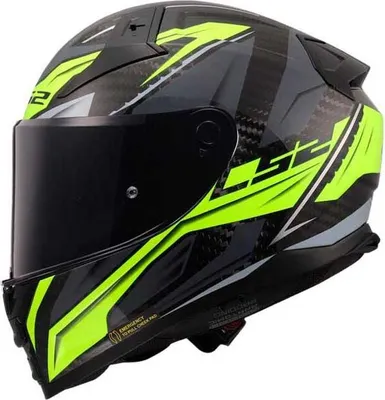 Image de Ls2 Ff811 Vector Ii C Savage 06 casque intégral noir M noir M