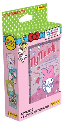 Image de Boîte métallique de poche pour cartes à collectionner Hello Kitty et ses amis