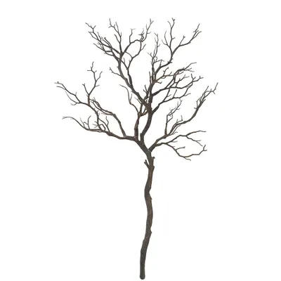 Produktbild von 2474U Kunstzweig Haselnuss Braun, Künstlicher Haselnusszweig Dekozweig, Naturgetreue Kunstpflanze, 95 cm