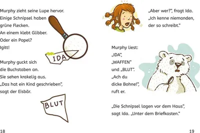 Obrázek produktu pro Die Schule der magischen Tiere ermittelt 1: Der grüne Glibber-Brief (Zum Lesenlernen)