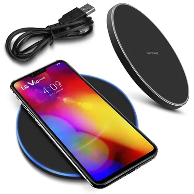 Produktbild von Schnell Ladegerät für LG V40 ThinQ QI Wireless Charger Kabellos Induktives Laden