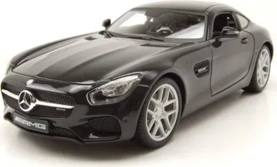 Produktbild von Maisto 31398 Mercedes AMG GT schwarz metallic 1:18