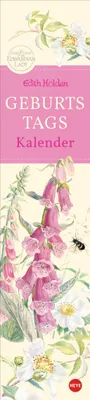 Produktbild von Edith Holden: Geburtstagskalender Langplaner