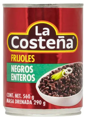 Immagine prodotto di Fagioli neri interi La Costena 560 g
