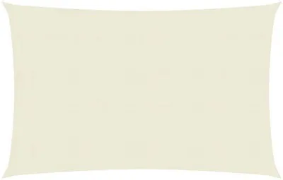 Immagine prodotto di Telo ombreggiante rettangolare 2x3,5 m, color crema, 160 g/m², HDPE, protezione UV al 90%, traspirante e impermeabile; telo ombreggiante per balconi, giardini e terrazze