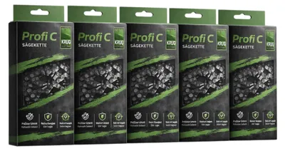 Produktbild von 5 Stück Profi C Sägeketten 3/8 1.5 mm 76 TG Ersatzkette