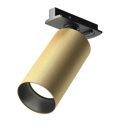 Produktbild von Maytoni  Strahler für einphasiges Stromschienensystem UNITY Artisan 1x GU10 excl. Schwarz und Mattgold aus Aluminum  12W für Küche, Schlafzimmer, Wohnzimmer, Lobby
