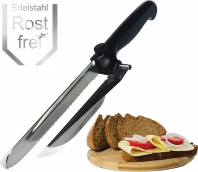 Produktbild von Brotmesser mit Abstandshalter - Linkshänder