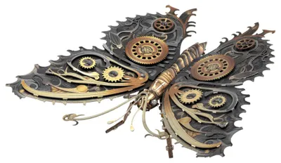 Produktbild von Metal Earth - Steampunk Butterfly