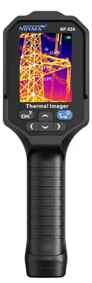 Zdjęcie produktu dla Kamera termowizyjna – urządzenie ręczne NF-524 – rozdzielczość 120×90 – zakres temperatur od -10 do 400 °C – 8 palet kolorów – zapis obrazów – analiza na komputerze