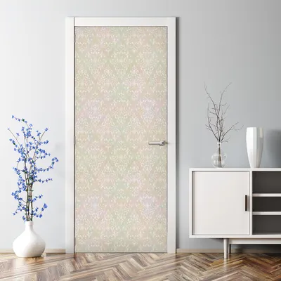 Produktbild von Dekorative Türposter selbstklebend Wandaufkleber Türaufkleber abstraktes Gold Weiß 85 x 200 cm