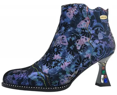 Image de Laura Vita : Bottines métallisées pour femmes, chaussures de loisirs