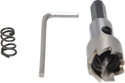 Immagine prodotto di Sega a tazza apripista Punta da trapano 17 mm in acciaio ad alta velocità Strumento di taglio per legno metallo plastica