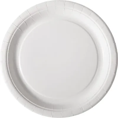 Produktbild von Duni Pappteller weiß Ø 22 cm - 50 Stück