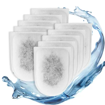 Produktbild von Filterpads für Aquarium-Filter 10 Stück mit Aktivkohle & Zeolith