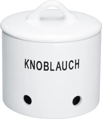 Produktbild von Knoblauchtopf BIANCO NOVO weiß Keramik MAGU