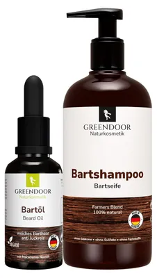 Produktbild von GREENDOOR Bartpflege Set BASIC