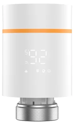 Digitales Thermostatventil, WLAN, Drehknopf, Frostschutz, 5-35°C