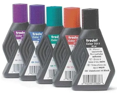 Obrázok produktu pre Trodat 7011, 28 ml, Čierna, Čierna, Biela, 1 kusov